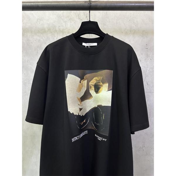2026芸能人着用GIVENCHYジバンシーＴシャツコピーメンズスポーツカジュアルブラックトップス