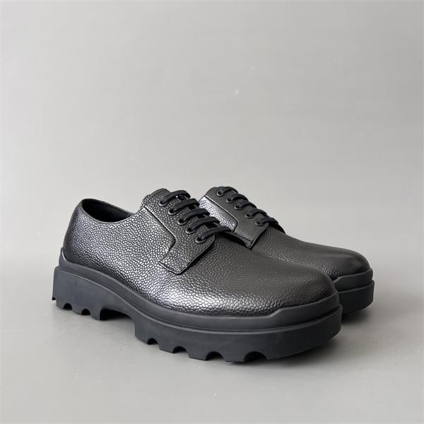 春夏の流行り2026新品 革靴 PRADA 大人のトレンド プラダ_ビジネスシューズスーパーコピーブランド激安通販 3.6㎝高さ