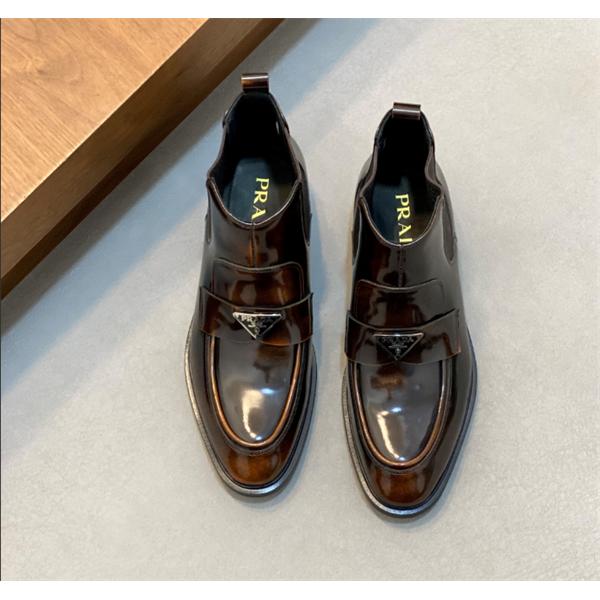 美品*入手困難 プラダ PRADA ビジネスシューズコピー 2026年春夏入荷 絶妙な新商品_ブランド激安通販 専門店