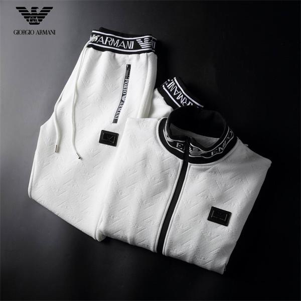 2026秋冬 コスパ最高のプライス 2色可選 ARMANI アルマーニ セットアップコピー 激安(日本最大級)