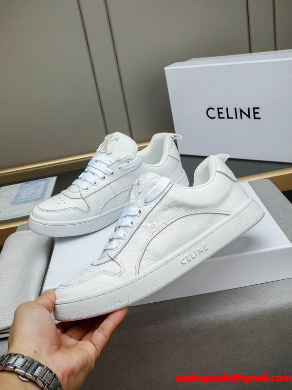 2026人気♥ホワイトシューズ☆セリーヌスニーカー コピーCELINE通販お洒落コーディネート