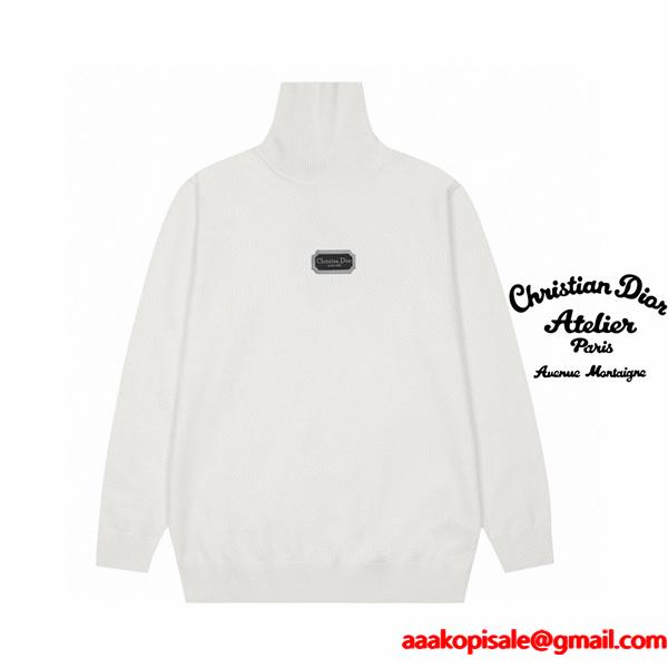 数量限定 ハイネック ニット 上質 厚手 洗練 2026新作 ディオール DIOR コピー