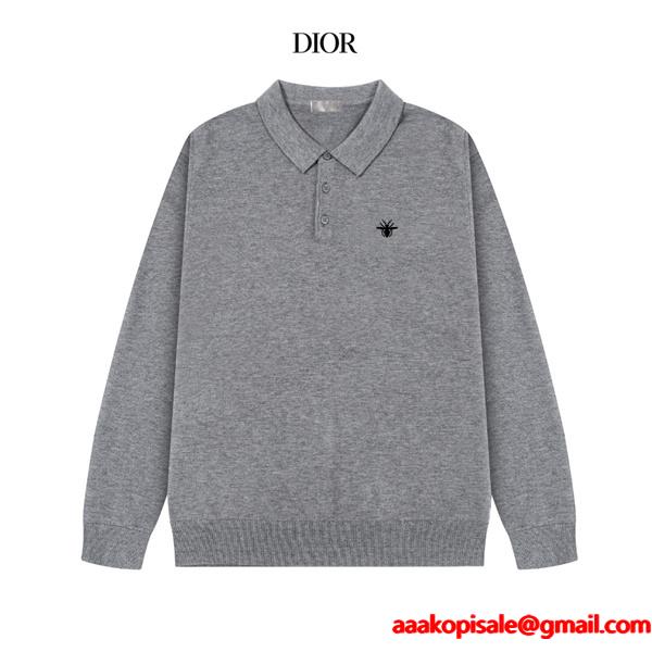 人气急上昇 大人映え 高級感 端正シルエット ニット ディオール DIOR コピー