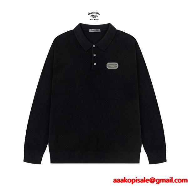 注目集中 ミニマル設計 高見え素材 洗練フィット ディオール DIOR コピー ポロニット