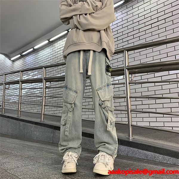 STONE ISLAND ストーンアイランド コピー 新登場 ヴィンテージ カーゴパンツ 2026新作