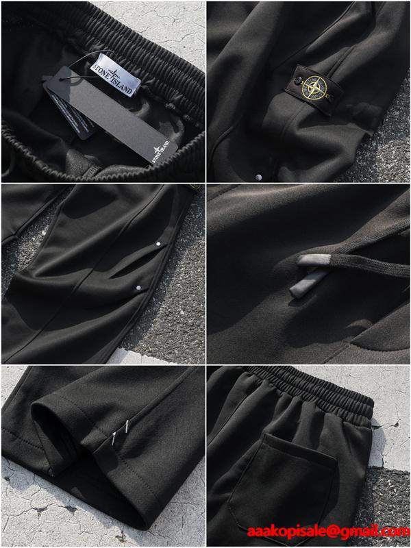 注目モデル モード風 ワイドカーゴパンツ ミニマル STONE ISLAND ストーンアイランド コピー
