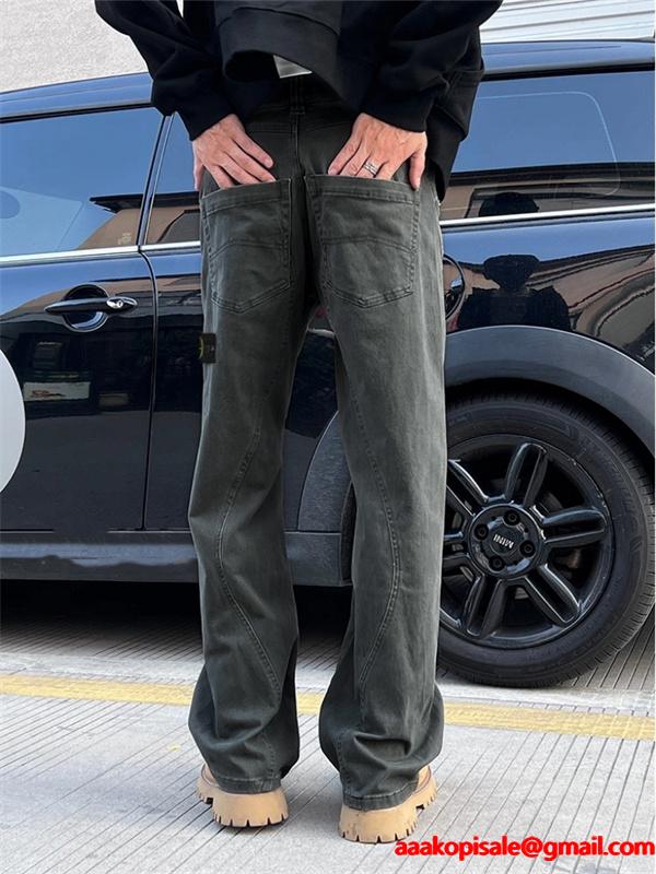 スタイル重視 STONE ISLAND ストーンアイランド コピー カーゴパンツ ストレート 2026新作