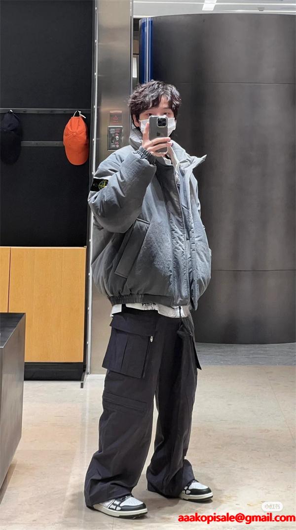 プレミアム 洗練印象 中綿ブルゾン 都会感 2026新作 STONE ISLAND ストーンアイランド コピー