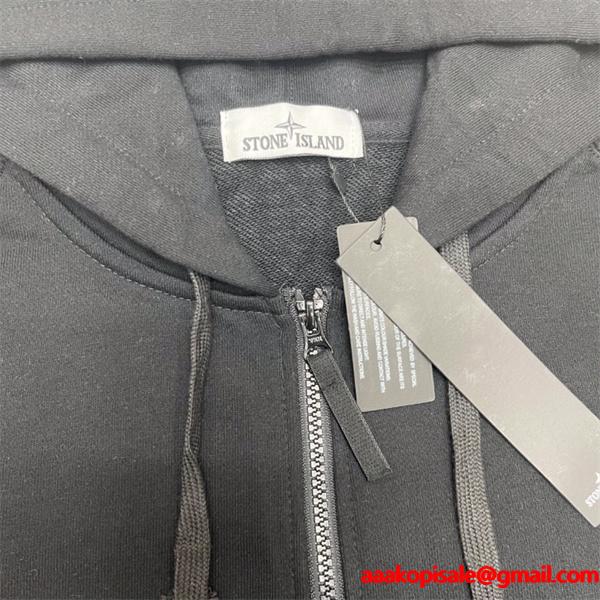 2026新作 使い勝手抜群 STONE ISLAND ストーンアイランド コピー ジップアップ パーカー 快適