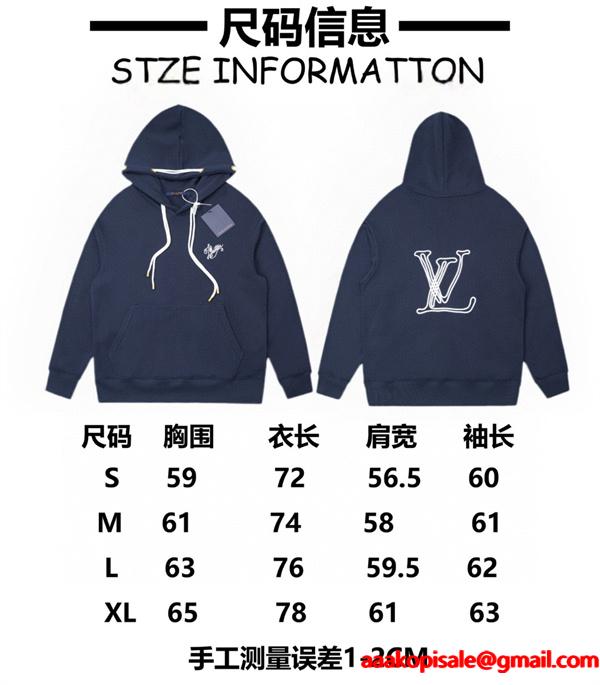  LOUIS VUITTON ルイヴィトン コピー パーカー 異素材ポケット 洗練感 2026新作 プレミアム