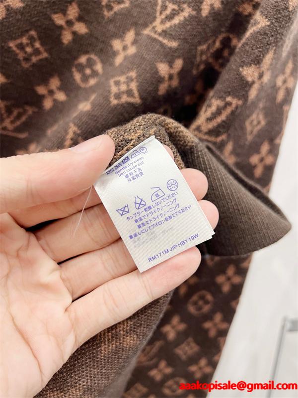 LOUIS VUITTON ルイヴィトン コピー 当店イチオシ 2026新作 ニット 落ち着き配色 上質