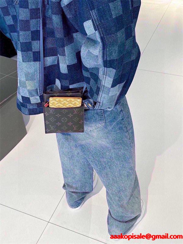 2026新作 トレンド チェック LOUIS VUITTON ルイヴィトン コピー デニム ジャケット 防風  