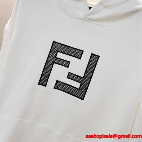 今季新登場 2026新作定番 着心地抜群 FENDI フェンディ コピー パーカー