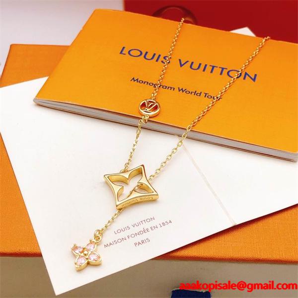 高級感 ネックレス 上品ゴールド仕上げ エレガント LOUIS VUITTON ルイヴィトン コピー