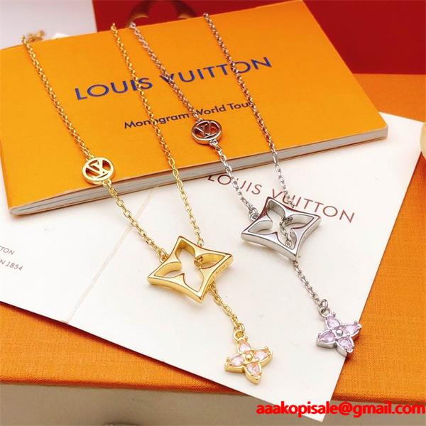 高級感 ネックレス 上品ゴールド仕上げ エレガント LOUIS VUITTON ルイヴィトン コピー