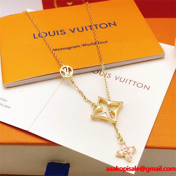 高級感 ネックレス 上品ゴールド仕上げ エレガント LOUIS VUITTON ルイヴィトン コピー