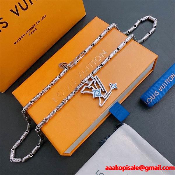 洗練されたフ LOUIS VUITTON ルイヴィトン コピー ネックレス シャープデザイン 上質
