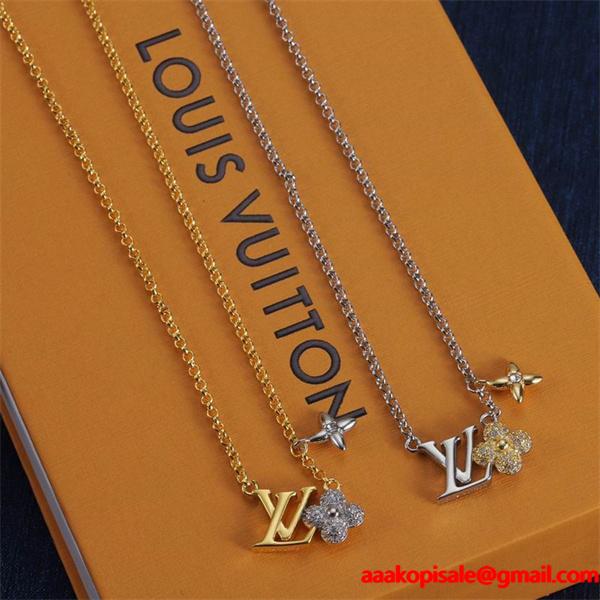 LOUIS VUITTON ルイヴィトン コピー 個性派 ネックレス 立体モチーフ 遊び心 存在感 抜群