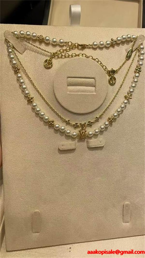 輝き際立つ ネックレス フェミニン プレミアム LOUIS VUITTON ルイヴィトン コピー