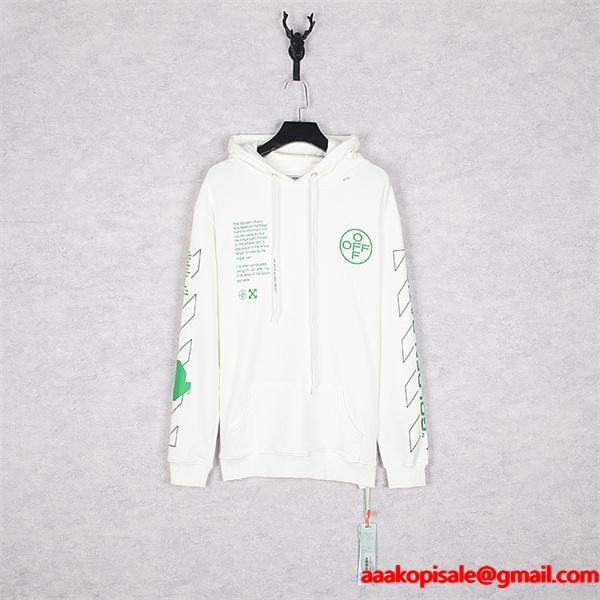 Off-White オフホワイト コピー  激安 背面デザイン フーディー 注目アイテム 新作コーデ