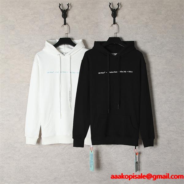 Off-White オフホワイト コピー アート感際立つ ハンドドロー風 クロス 