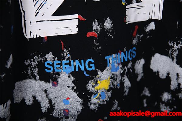 重厚感演出 2026新作 バックプリント Off-White オフホワイト コピー パーカー 人気