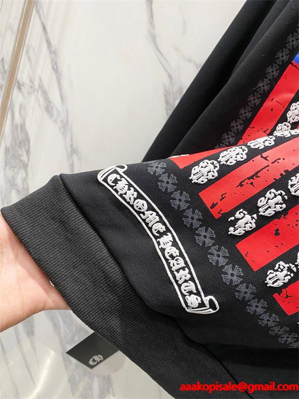 CHROME HEARTS クロムハーツ コピー 定番進化 ジップパーカー 上質 厚手 ミニマル 2026新作