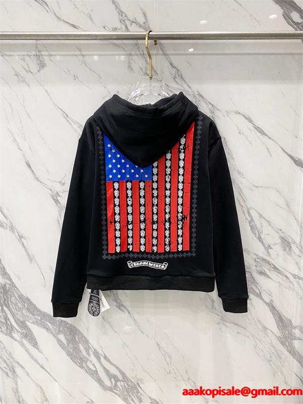 CHROME HEARTS クロムハーツ コピー 定番進化 ジップパーカー 上質 厚手 ミニマル 2026新作