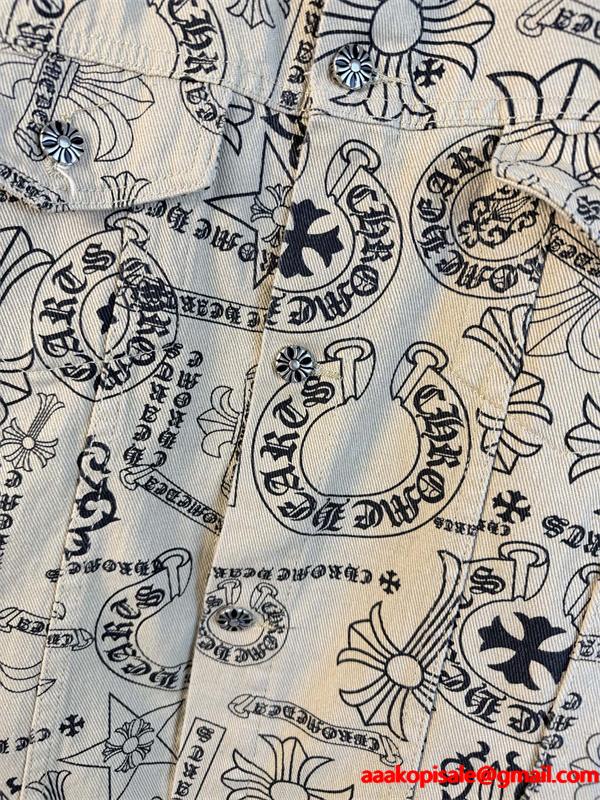 2026新作 個性派必見 プリント CHROME HEARTS クロムハーツ コピー フーディー アート感 