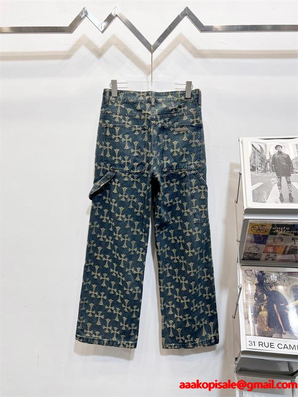 数量限定 CHROME HEARTS クロムハーツ コピー デニムパンツ 重厚 ヴィンテージ感 2026新作