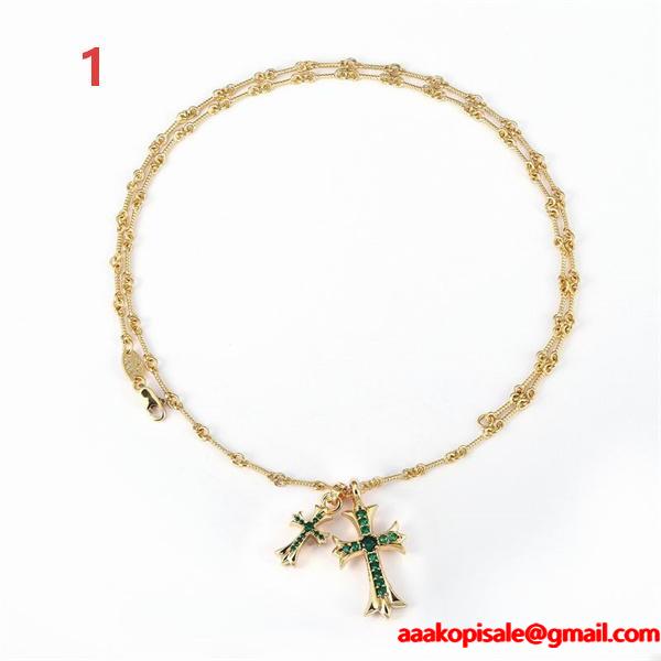 入手困難 ゴールド CHROME HEARTS クロムハーツ コピー ネックレス 希少 話題 2026新作