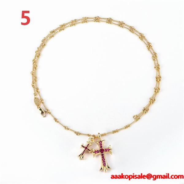 入手困難 ゴールド CHROME HEARTS クロムハーツ コピー ネックレス 希少 話題 2026新作