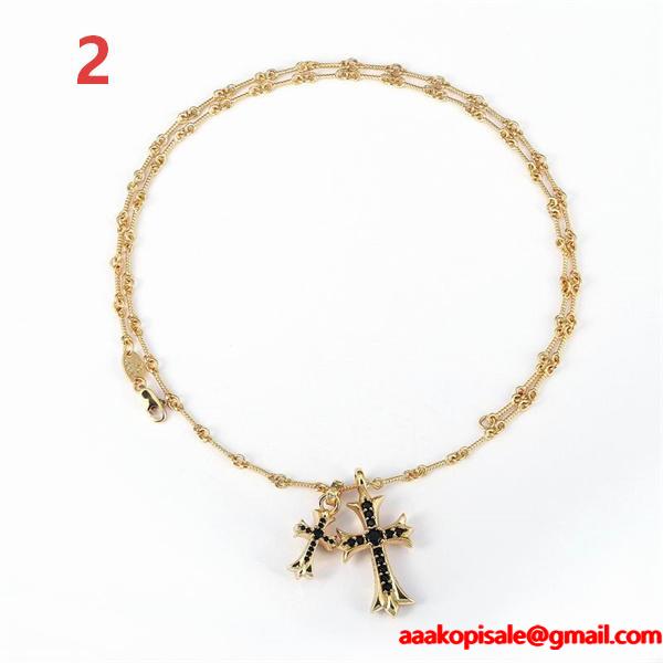 入手困難 ゴールド CHROME HEARTS クロムハーツ コピー ネックレス 希少 話題 2026新作