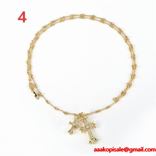 入手困難 ゴールド CHROME HEARTS クロムハーツ コピー ネックレス 希少 話題 2026新作