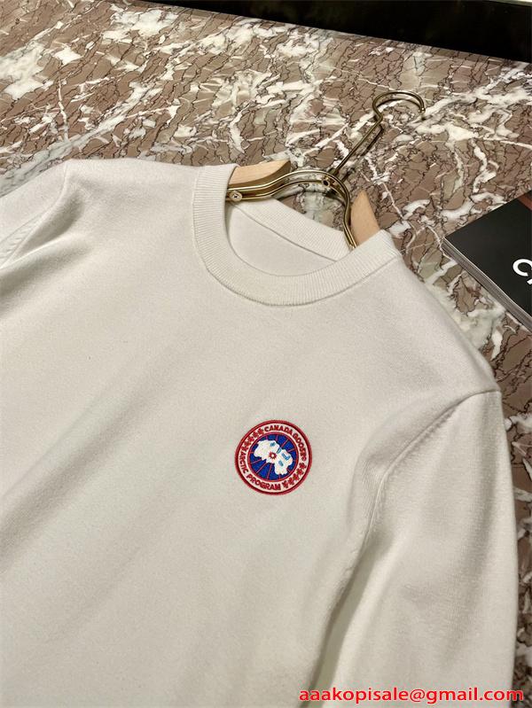 定番人気 ブラック Canada Goose カナダグース コピー ニット 快適 肌触り良好 2026新作