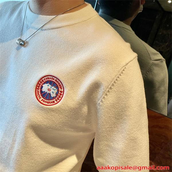 定番人気 ブラック Canada Goose カナダグース コピー ニット 快適 肌触り良好 2026新作