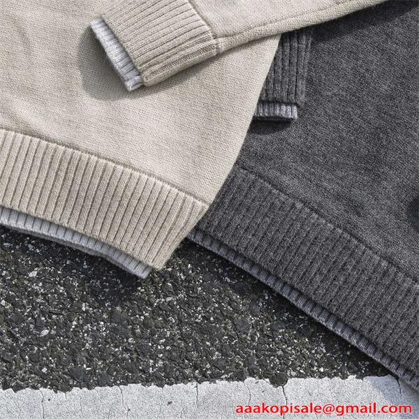 高級感漂う Vネック PRADA プラダ コピー ニット 上質 定番配色 2026新作定番