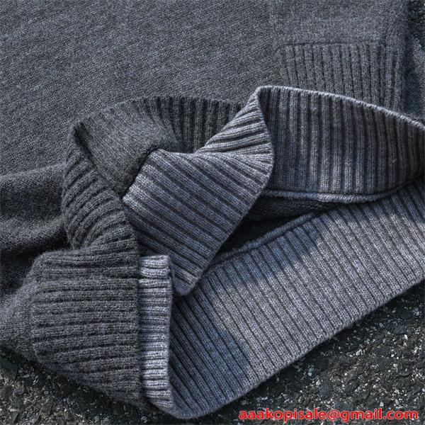 高級感漂う Vネック PRADA プラダ コピー ニット 上質 定番配色 2026新作定番