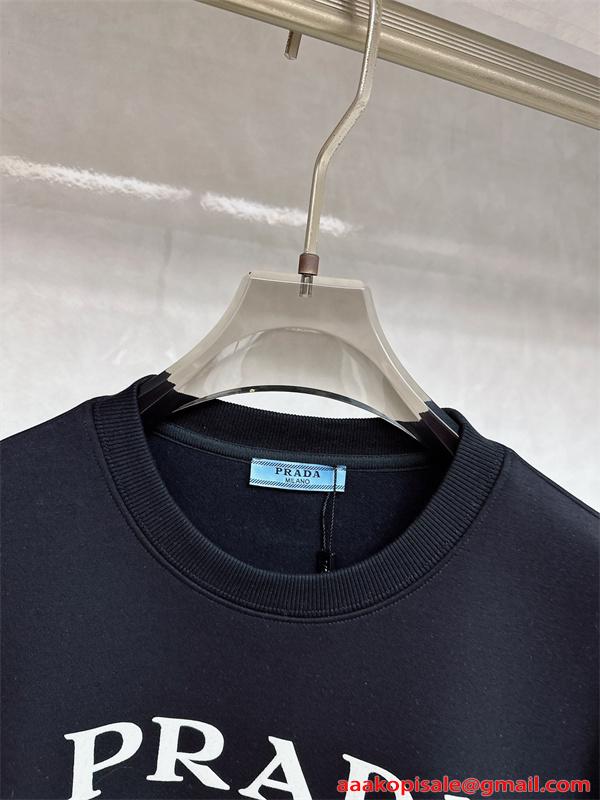 トレンド映え クラシック 洗練 着心地抜群 PRADA プラダ コピー スウェット