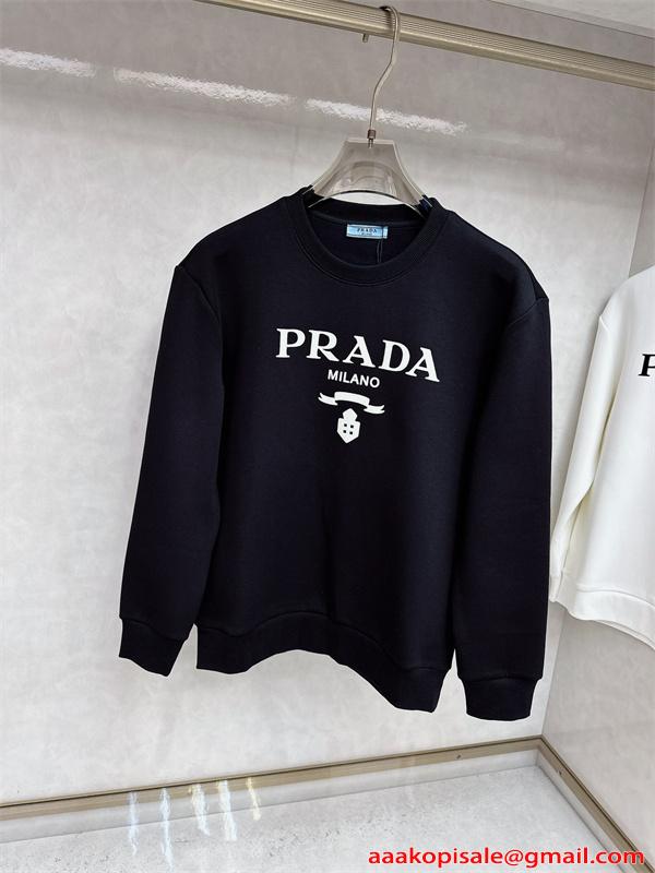 トレンド映え クラシック 洗練 着心地抜群 PRADA プラダ コピー スウェット