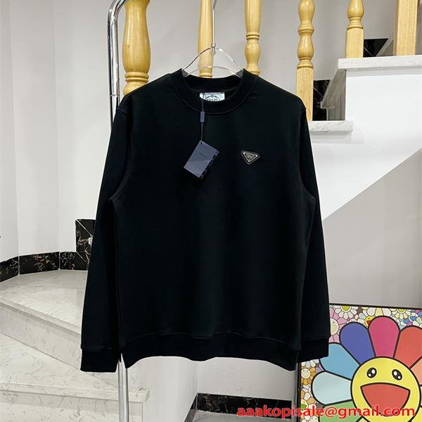 人気注目 ロゴ映え 2026新作 PRADA プラダ コピー スウェット プレミアム おすすめ 