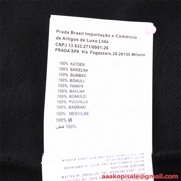 PRADA プラダ コピー 入手困難 ミニマル設計 2026新作 上品ブラック トップス