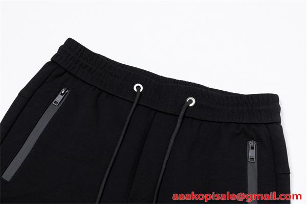 ブラック ベーシック スウェットパンツ ミニマル  PRADA プラダ コピー