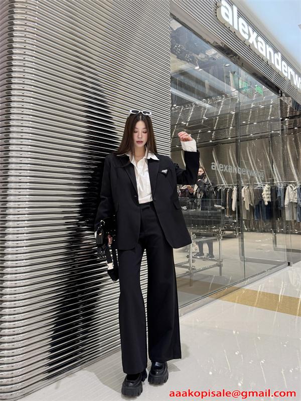 トレンド最前線 ジャケット セットアップ モード プラダ コピー