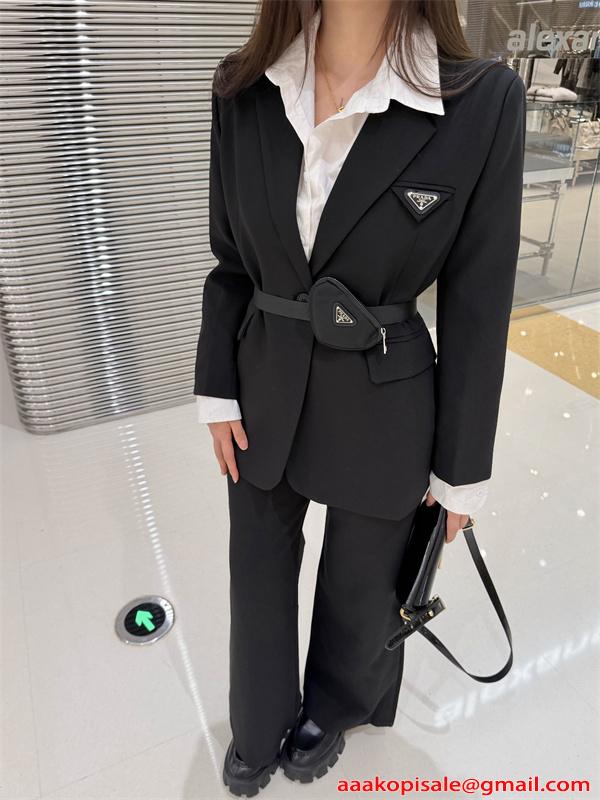 トレンド最前線 ジャケット セットアップ モード プラダ コピー