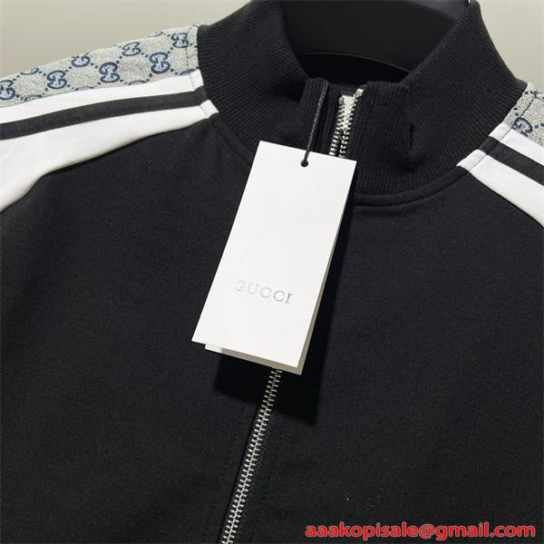 ジャージ ジャケット フルジップ スポーティー 定番人気 GUCCI グッチ コピー