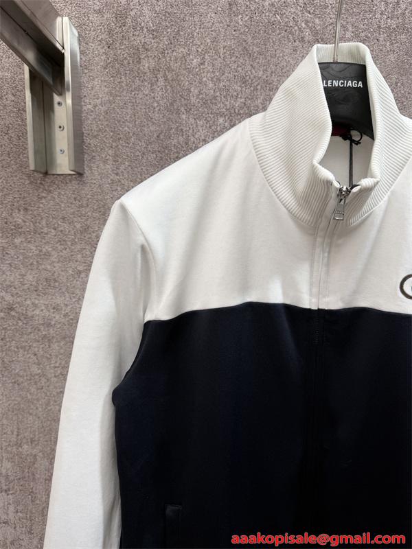 GUCCI ジャケット ホワイト ブラック ジャージ 定番デザイン グッチ コピー
