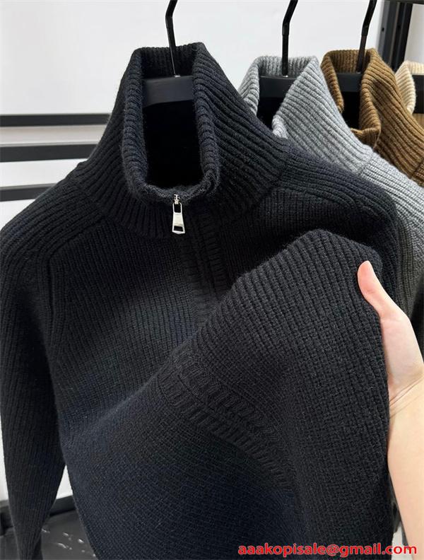 ニット GUCCI グッチ コピー  ジャケット メンズ フルジップ カジュアル 上質素材