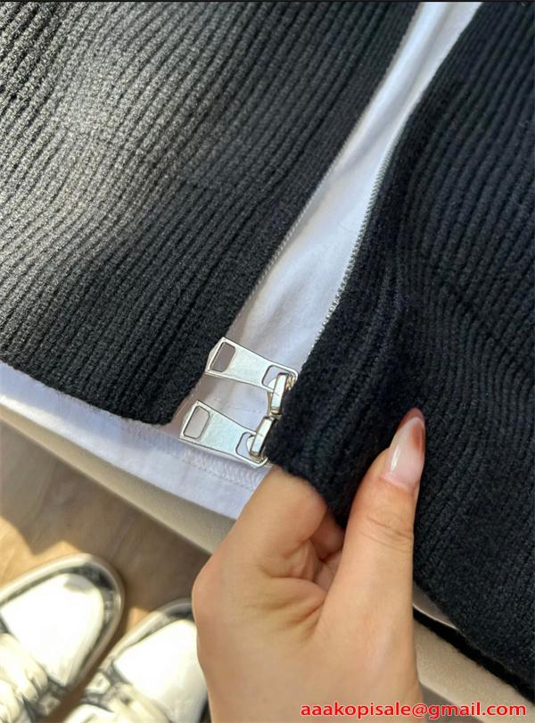 ニット GUCCI グッチ コピー  ジャケット メンズ フルジップ カジュアル 上質素材