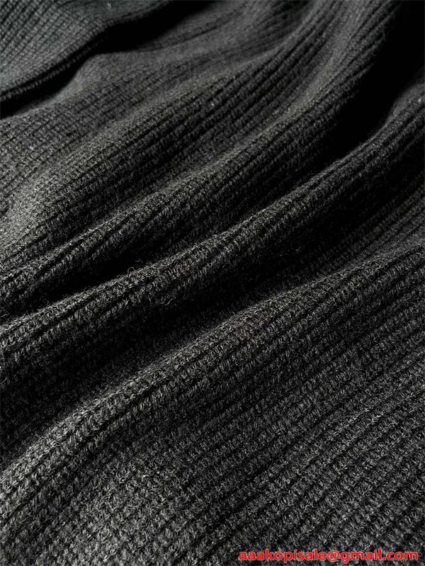 LOUIS VUITTON カーディガン メンズ ニット ブラック 高級感 ルイ ヴィトン コピー 